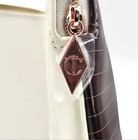 Charlotte Tilbury Bag Large “Darling, Get Your Glow On!” Cosmetic Makeup Bag NEW - Picture 4 of 4